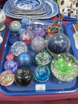 Collection of Glass Paperweights, including Ciaithness:- One Tray