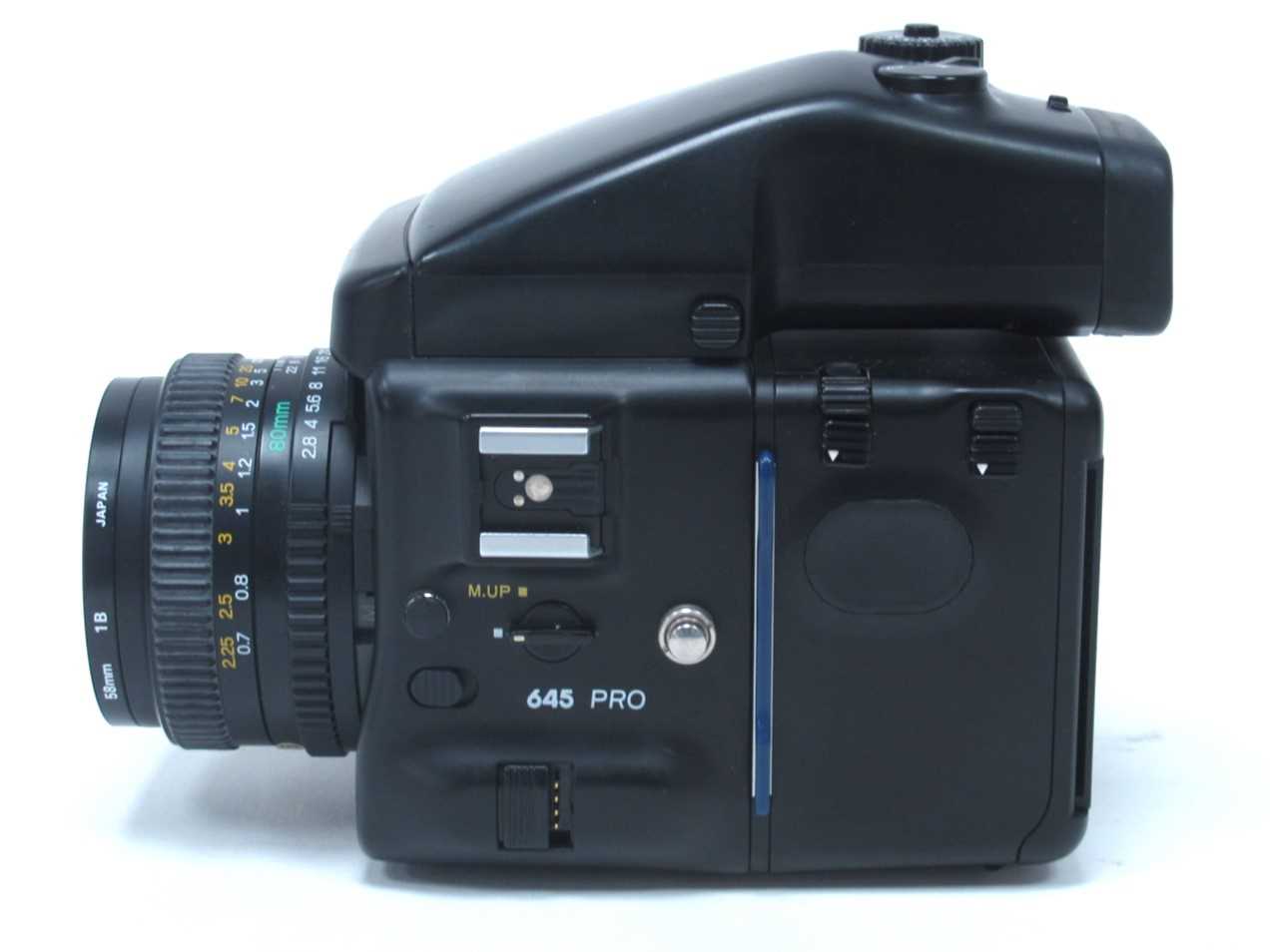 Mamiya 645 Pro Camera, having Mamiya - Sekor 80mm lens 1:2.8, extra 150mm 1:3.5 and 55mm 1:2.8 - Image 7 of 10