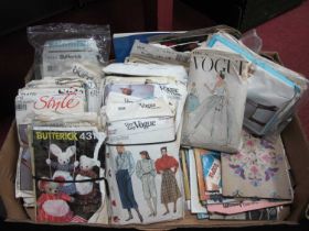 Sewing Patterns - Vogue, Style, New Look, Butterick, Simplicity, related magazines:- One Box.