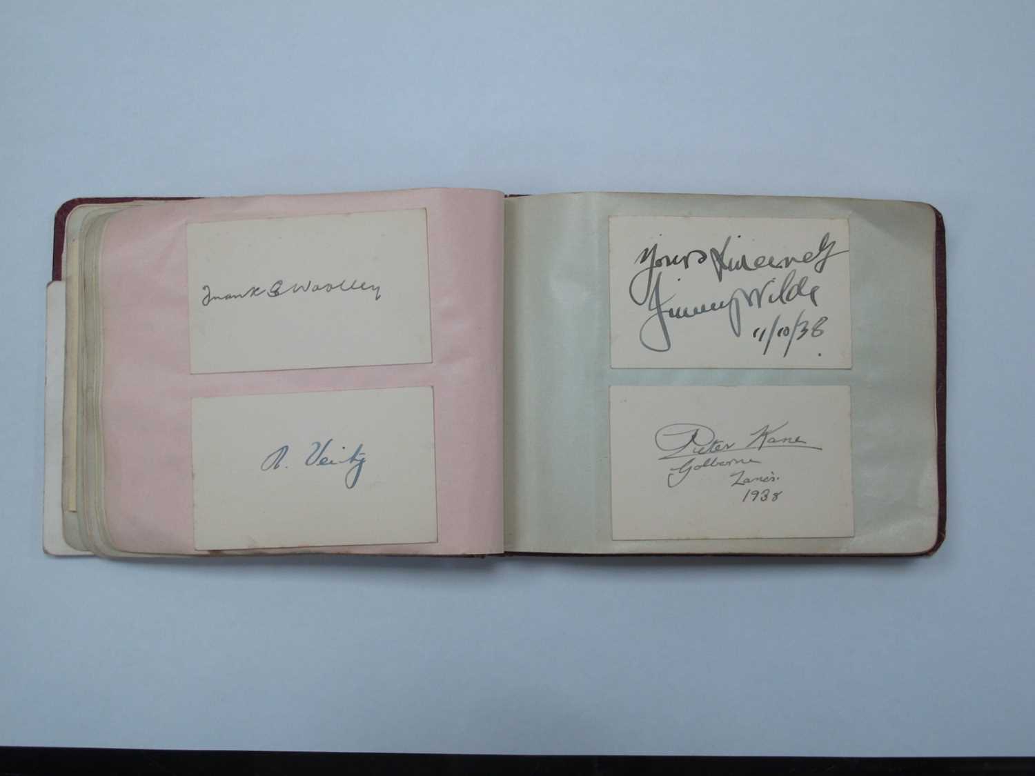 Autographs - Wilfred Bramble. Stanley Holloway, George Formby, Arthur Askey, Tommy Handle, Max - Image 6 of 15