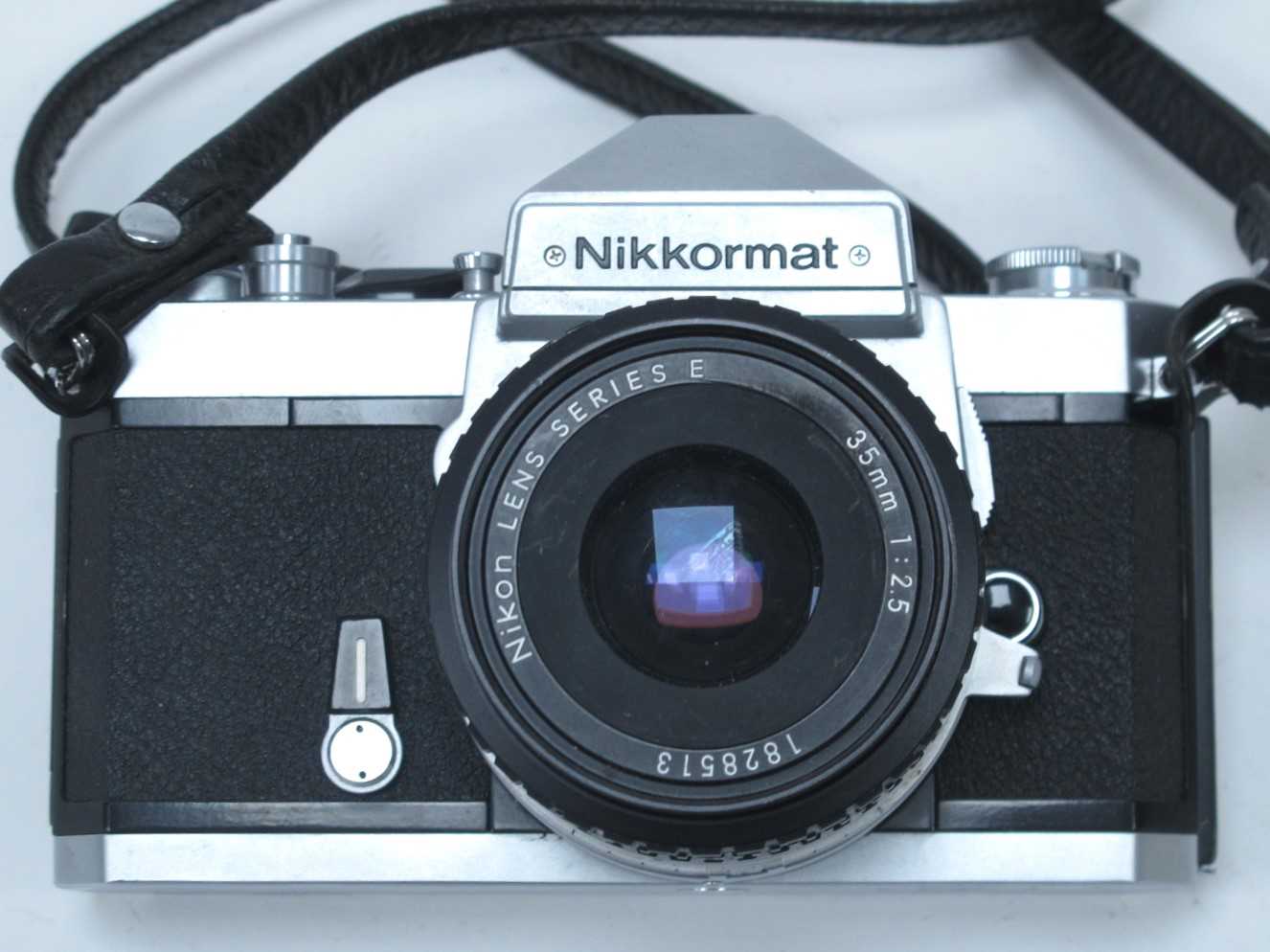 Nikkormat F73 6085735 Camera, having 35mm lens. Camera untested, unable to confirm in working - Image 2 of 2