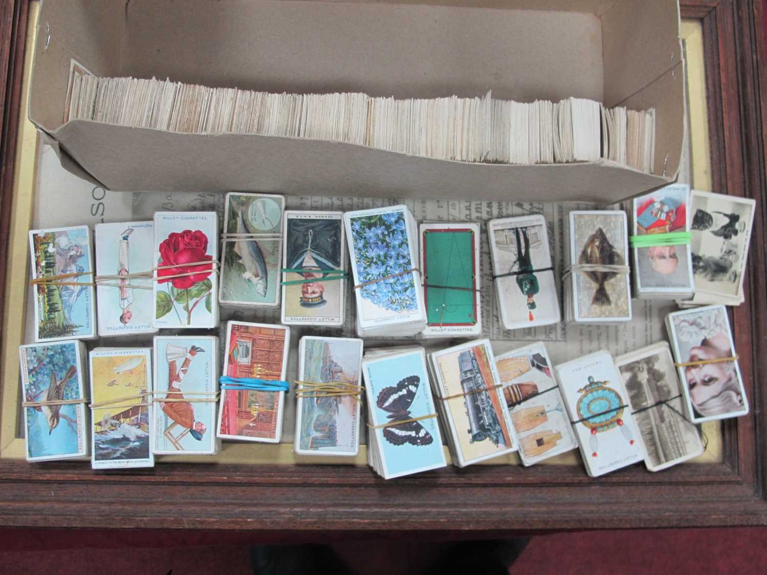 Cigarette Cards - Large quantity including Will's, Player's, Senior Service, Carrara's:- Five Boxes - Image 2 of 4