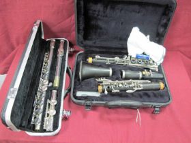 Blessing Clarinet, and an Odyssey OFL100 Flute.