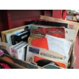 Frank Sinatra - records, vhs videos, various publications, postcard, etc:- One Box.