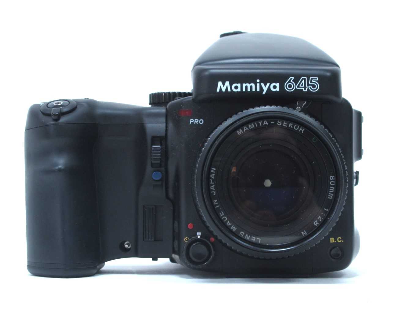 Mamiya 645 Pro Camera, having Mamiya - Sekor 80mm lens 1:2.8, extra 150mm 1:3.5 and 55mm 1:2.8 - Image 3 of 10