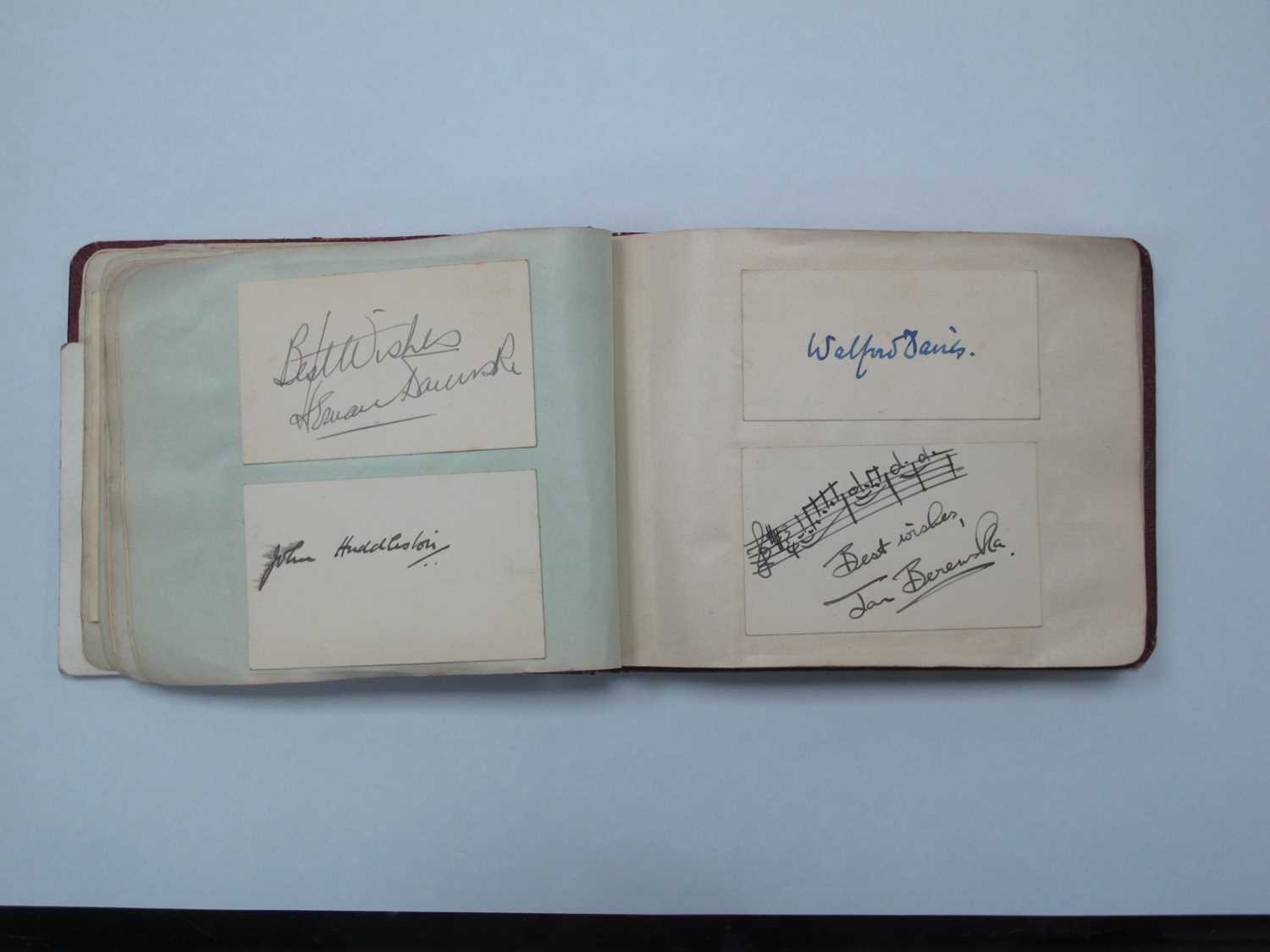 Autographs - Wilfred Bramble. Stanley Holloway, George Formby, Arthur Askey, Tommy Handle, Max - Image 7 of 15