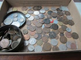 Coinage - 2002 and 2006 Five Pounds. 1894 South Africa Shilling. UK and World issues:- One Tray.