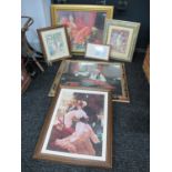 After Margaret Tarrant Framed Prints, XIX Century style framed prints (6)