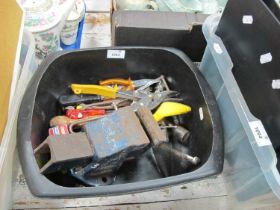 Tools and Spanners, No 1 vice, etc:- One Tub.