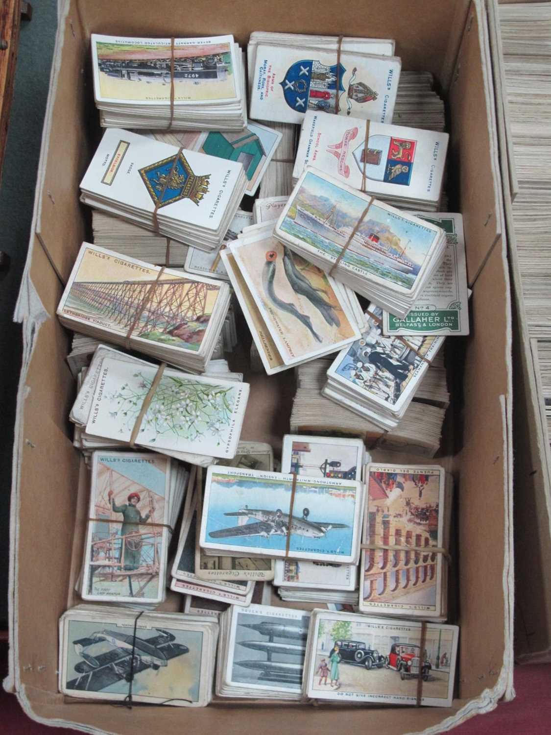 Cigarette Cards - Large quantity including Will's, Player's, Senior Service, Carrara's:- Five Boxes - Image 3 of 4