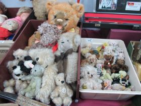 Charlie Bears, Merrythought, Hermann, Steiff, Grisley, and other soft toy bears, approximately