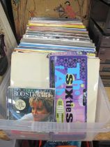 A Quantity of L.P's and CD's, artists include, David Bowie, Beatles, Tracy Chapman, Allman Brothers,