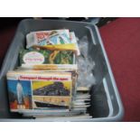 A Quantity of Cigarette Cards and Trade Cards, both loose and in albums.