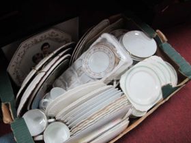 Royal Albert Four Seasons Cabinet Plates, Winter, Spring, Summer, Autumn, china, etc:- One Box