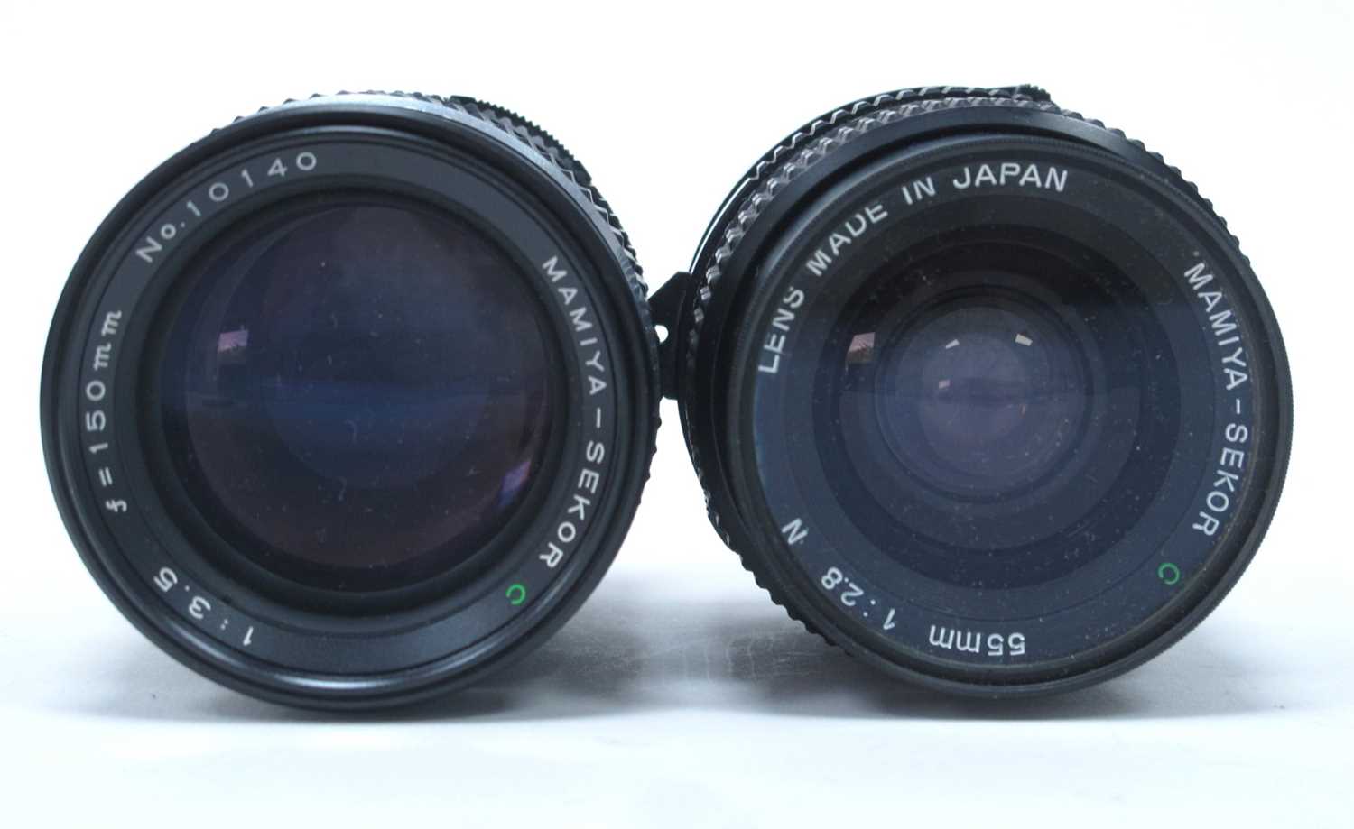 Mamiya 645 Pro Camera, having Mamiya - Sekor 80mm lens 1:2.8, extra 150mm 1:3.5 and 55mm 1:2.8 - Image 10 of 10