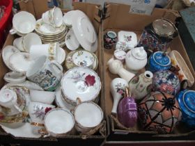 Royal Stafford and Duchess Tea Ware, Orient biscuit jar, Coalport, Shelley, other ceramics:- Two