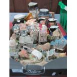 Lilliput Lane Model Buildings (x 20), Shorter, Sylvac and other character jugs:- One Box Most