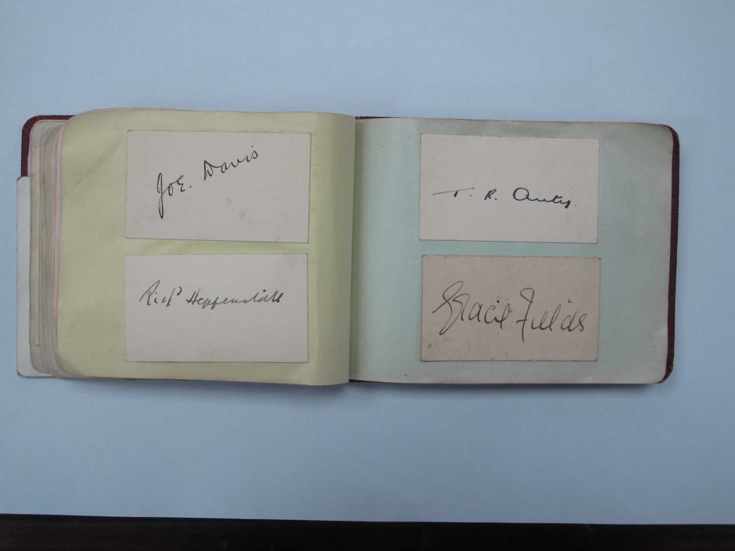 Autographs - Wilfred Bramble. Stanley Holloway, George Formby, Arthur Askey, Tommy Handle, Max - Image 4 of 15