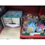 My Little Pony Show Stable in Box, grooming parlour, twelve My Little Ponies, accessories.