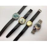 Retro Gent's Wristwatches, Lectro and Original, Rotary gent's dress wristwatch, Corvette. (4)