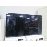 Sony Flat Screen TV Model No KD-55A1 has cable and remote, no scratches, appears in good used