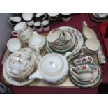 Wedgwood 'Mirabelle' Tea Ware, of twenty-three pieces, including teapot, Copeland Spode 'Chinese