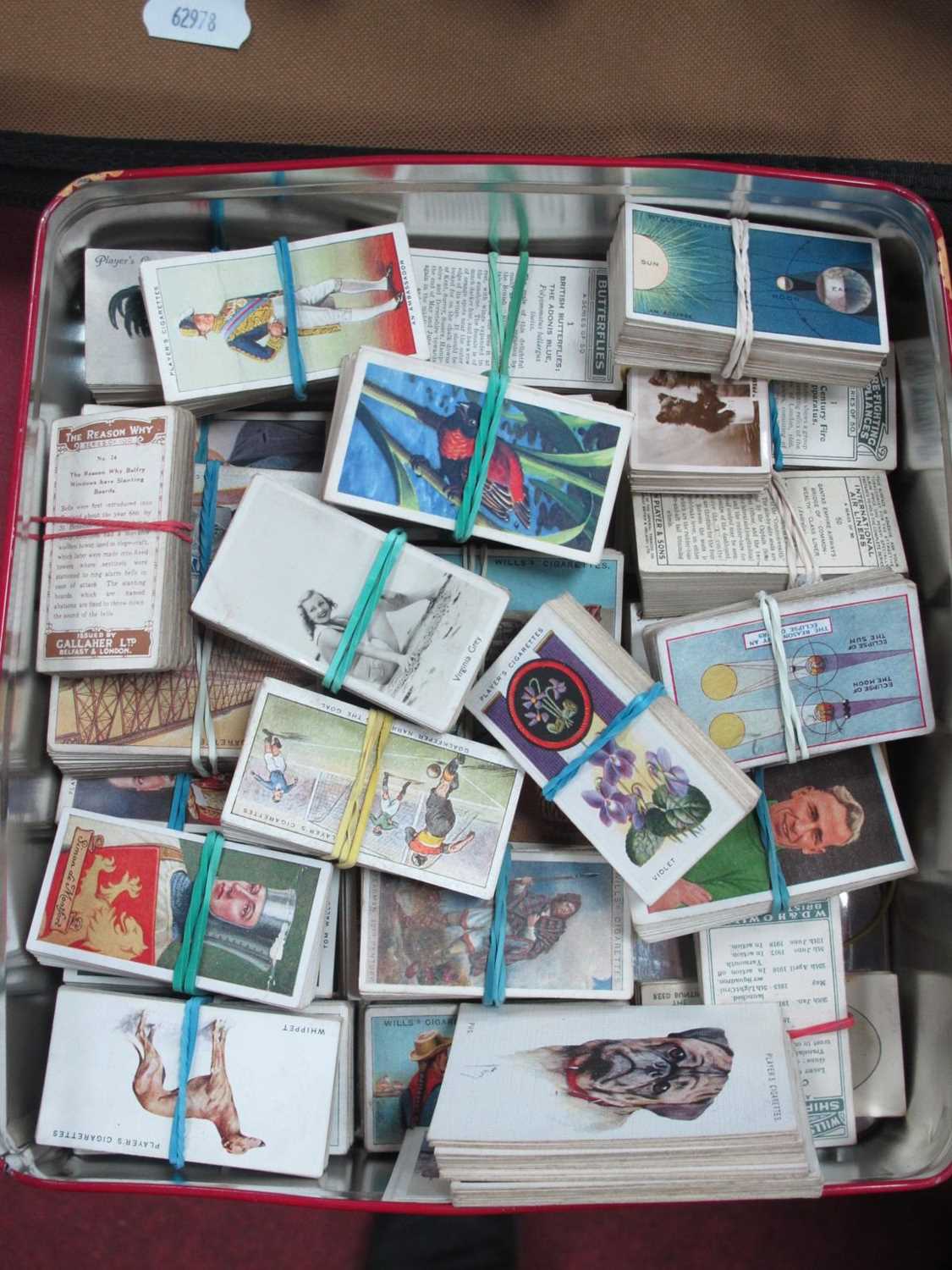 A Large Quantity of Complete Sets of Cigarette Cards, (one box) plus another tin full of complete - Image 4 of 4