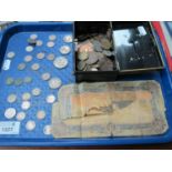 Collection Of Mainly GB And World Coins, including an 1894 South Africa silver 2 Shillings, 1929