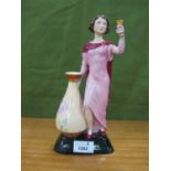 Kevin Francis Figurine 'Charlotte Rhead', limited edition No 70/175, 26cm high.