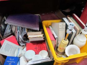 Royal Commemorative Ware, including 1911 Coronation beaker, books, photographs and newspapers; other