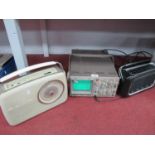 Hameg HM605 Oscilloscope. Bush TR82C radio and TR04 DAB radios. (3).