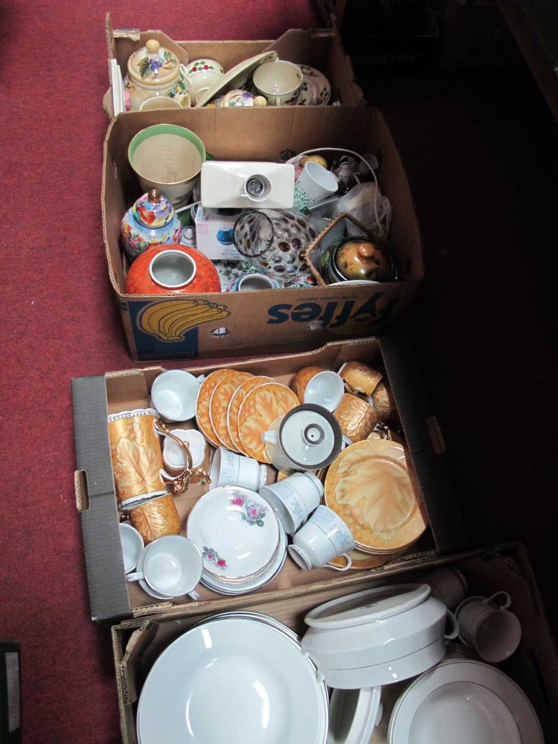 Adams 'Titan', Argon, Denby, Rington, other ceramics, etc:- Four Boxes.