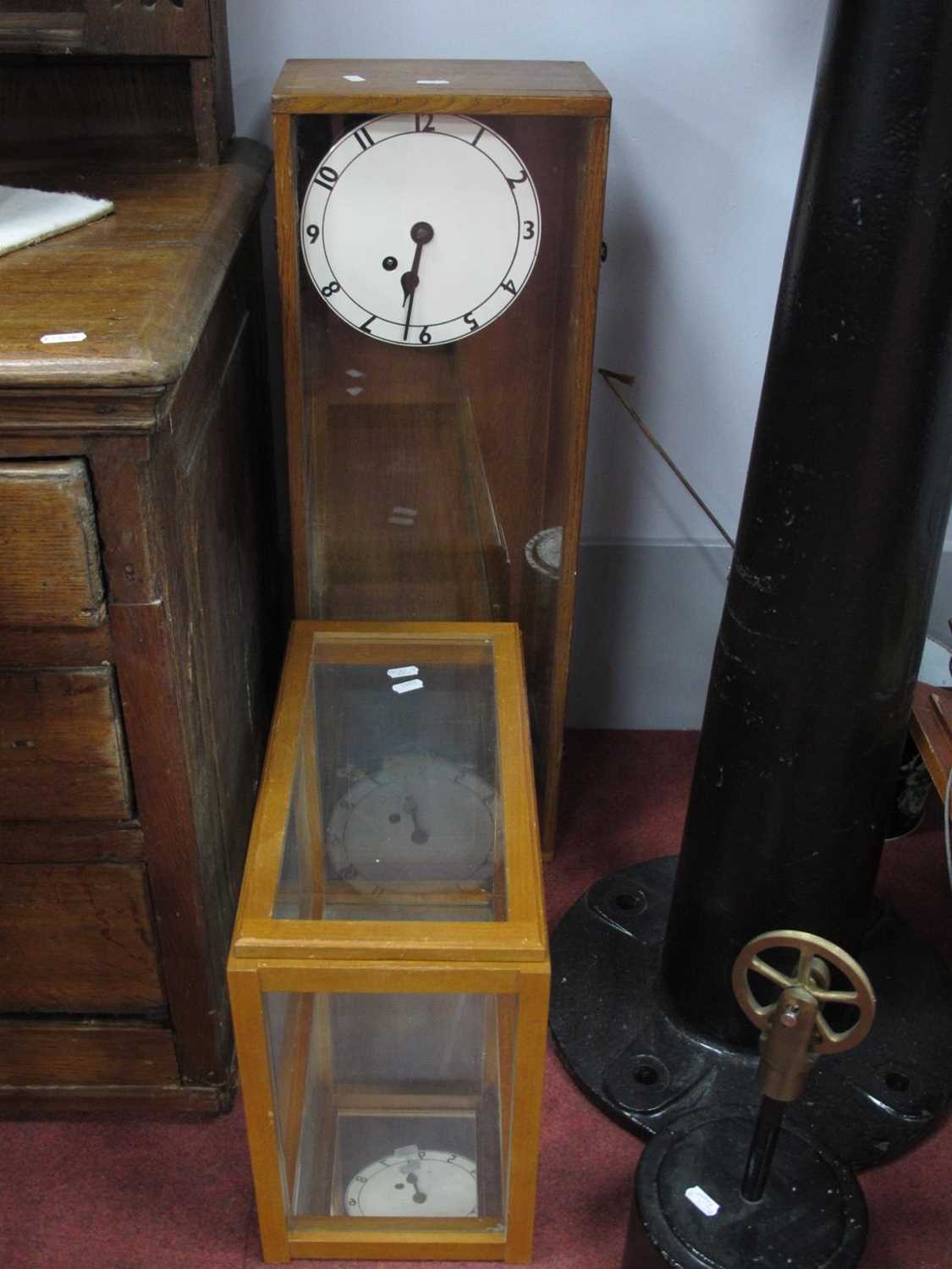 Kirkstall Power Station Reserve Feed Water Tanks Level Recorder, 1963 in brass and iron with glass - Image 7 of 7