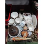 Alfred Clough Ironstone Coffee Service, photograph frame, etc:- One Box.