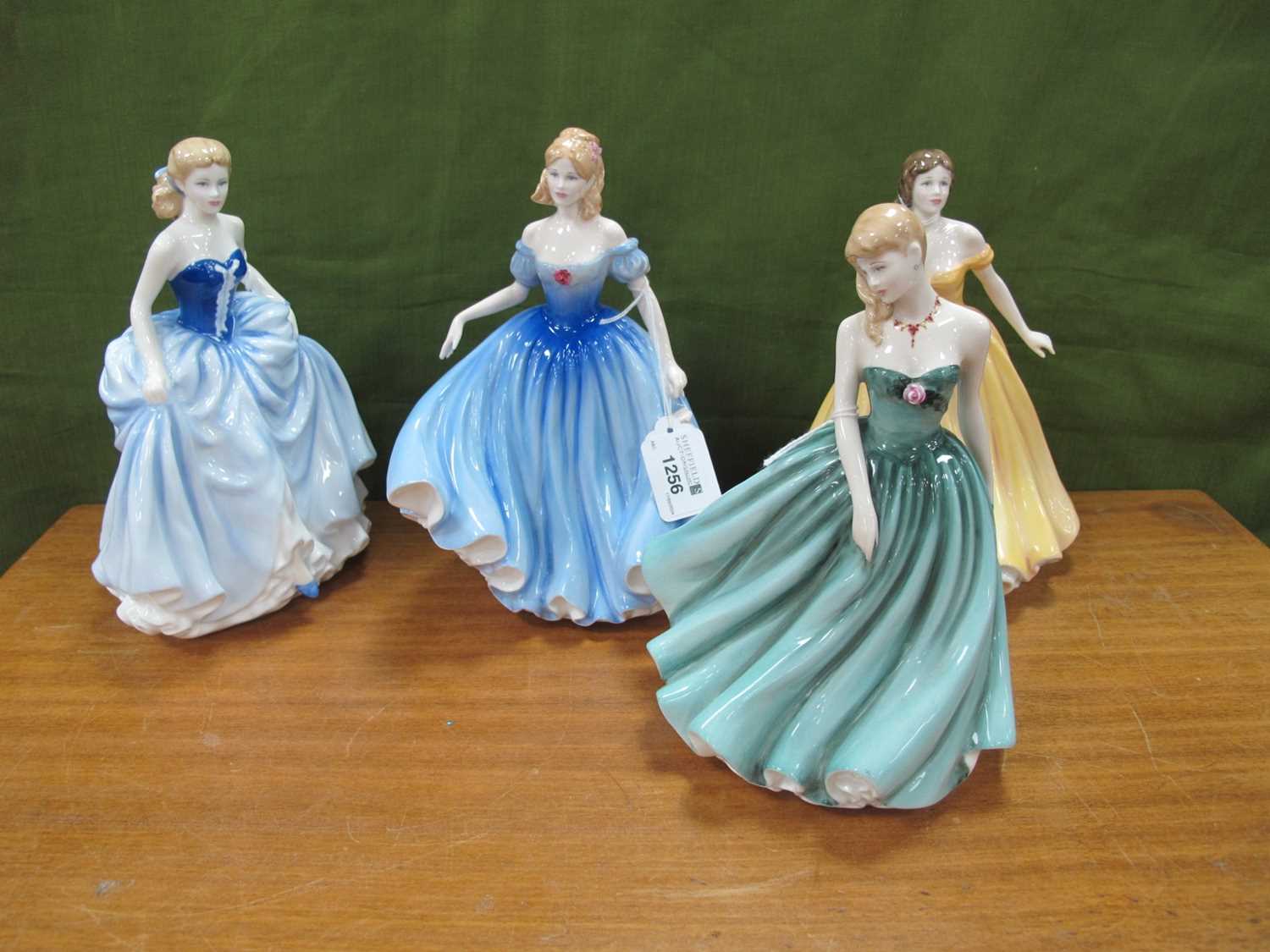 Royal Doulton Classics Figurines 'Susan', 22.5cm high, 'Melissa', 'Elizabeth' and 'Sarah', each with
