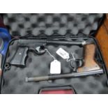 Diana Mod 2 Air Pistol. T J Harrington The Gat Umarex 4.5mm air pistol, in single carry case. The