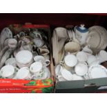 Royal Doulton 'Pastorale' Coffee Service and other Royal Doulton teaware, Johnson Brothers teapot