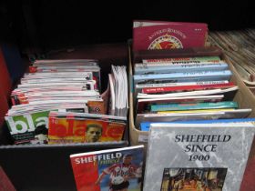 Sheffield United Programmes, The First 100 Years, Sheffield Football, At War, Memories and other