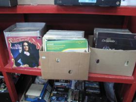 L.P Records - many Classical, Andy Williams, Nilsson, opera, a few singles:- Three Boxes