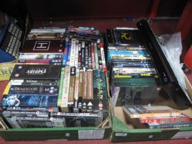 DVD's, Blue Ray Disc Player, etc:- Two Boxes