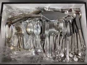 Arthur Price County Plate Part Canteen of Guildhall Pattern Cutlery, including cake slice, cheese