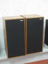 Pair of Rogers LS7t Speakers, boxed with original owners manual, (untested).