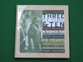 Topic Records - Three Score and Ten (Topic TOPIC70, 2009) seven cds and book compilation includes