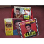 Elvis Presley LPs, six albums comprising of It Happened At The Worlds Fair, Blue Hawaii, Pot Luck,