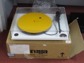 Rega RPI Turntable, limited edition Record Store Day release in white, boxed, as new