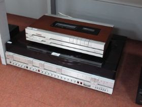 Bang and Olufsen Beocenter 3500, Beocard 1101, both with original operating manuals, (both