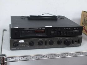 Audiolab 8000A Amplifier, Rotel RT-850L Tuner, (both untested).