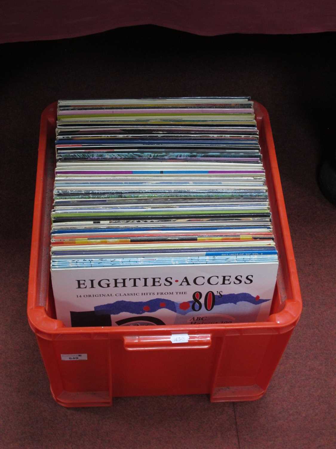 A Mixed Box of Ninety Five L.P's, comprising of compilations, easy listening and a large selection