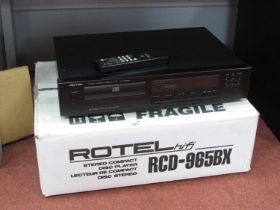 Rotel R D-965BX CD Player, with remote and original box, (untested)