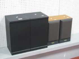 Pair of JPW ML310, and pair of Mission 700 speakers, (all untested).
